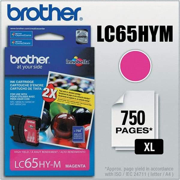 Brother - Magenta Ink Cartridge - Use with Brother MFC-5890CN, 5895CW, 6490CW, 6890CDW - Best Tool & Supply