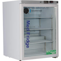 American BioTech Supply - Laboratory Refrigerators and Freezers Type: Pharmacy Refrigerator Volume Capacity: 5.2 Cu. Ft. - Best Tool & Supply