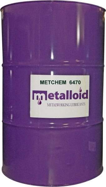 Metalloid - MetChem 6470, 55 Gal Drum Cutting Fluid - Synthetic - Best Tool & Supply