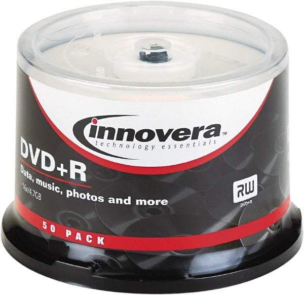 innovera - DVD+R Discs - Use with CD, DVD Drives - Best Tool & Supply