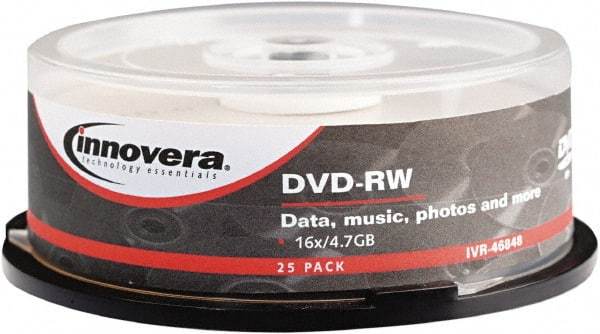 innovera - DVD-RW Discs - Use with CD, DVD Drives - Best Tool & Supply