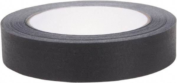 Duck - 15/16" Wide x 60 Yd Long Black Poly-Coated Paper Masking Tape - Series 240574 - Best Tool & Supply