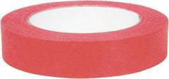 Duck - 15/16" Wide x 60 Yd Long Red Poly-Coated Paper Masking Tape - Series 240571 - Best Tool & Supply