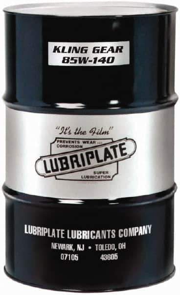 Lubriplate - 55 Gal Drum, Mineral Gear Oil - 40°F to 290°F, 1866 SUS Viscosity at 100°F, 140 SUS Viscosity at 210°F, ISO 460 - Best Tool & Supply