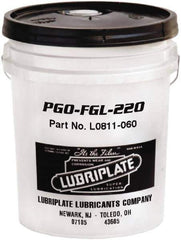 Lubriplate - 5 Gal Pail, Synthetic Gear Oil - 6°F to 443°F, 227 St Viscosity at 40°C, 42 St Viscosity at 100°C, ISO 220 - Best Tool & Supply