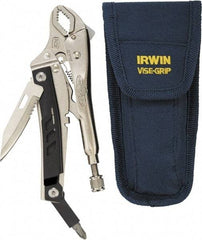 Irwin - Locking Pliers Multi-Tool Set - 5-1/2" OAL - Best Tool & Supply