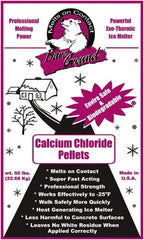 Bare Ground Solutions - 50 Lb Bag Calcium Chloride Pellets - Effective to -20°F - Best Tool & Supply