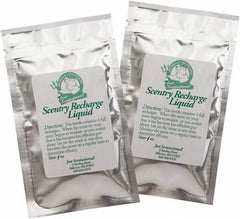Bare Ground Solutions - (2) 1 oz Foil Packets of Pooh Stone & Scentry Recharge Scent - Exact Industrial Supply