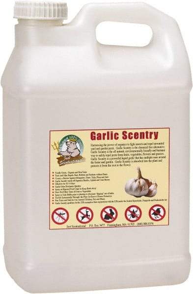 Bare Ground Solutions - Garlic Scentry 2.5 Gallon Bottle Ready to Use Premixed to repel unwanted animals - Garlic Scentry harnesses the power of organics to fight insects and repel unwanted yard and garden pests. - Best Tool & Supply