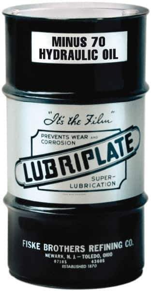 Lubriplate - 16 Gal Drum, Mineral Hydraulic Oil - ISO 15, 16 cSt at 40°C, 5.5 cSt at 100°C - Best Tool & Supply