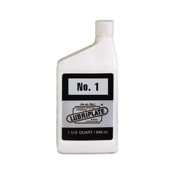 Lubriplate - 1 Qt Bottle Mineral Multi-Purpose Oil - SAE 10W, ISO 22, 115 SUS at 100°F - Best Tool & Supply