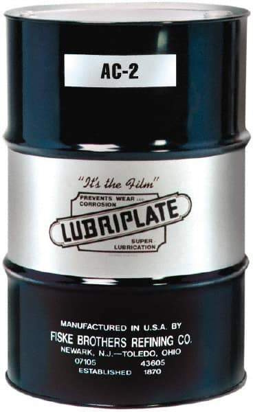 Lubriplate - 55 Gal Drum, ISO 68, SAE 20, Air Compressor Oil - 35°F to 400°, 336 Viscosity (SUS) at 100°F, 57 Viscosity (SUS) at 210°F - Best Tool & Supply