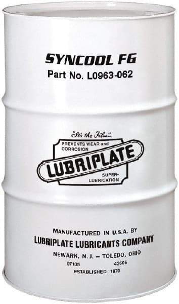 Lubriplate - 55 Gal Drum, ISO 46, SAE 20, Air Compressor Oil - 5°F to 430°, 41 Viscosity (cSt) at 40°C, 10 Viscosity (cSt) at 100°C - Best Tool & Supply