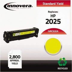 innovera - Yellow Toner Cartridge - Use with HP Color LaserJet CP2025 - Best Tool & Supply