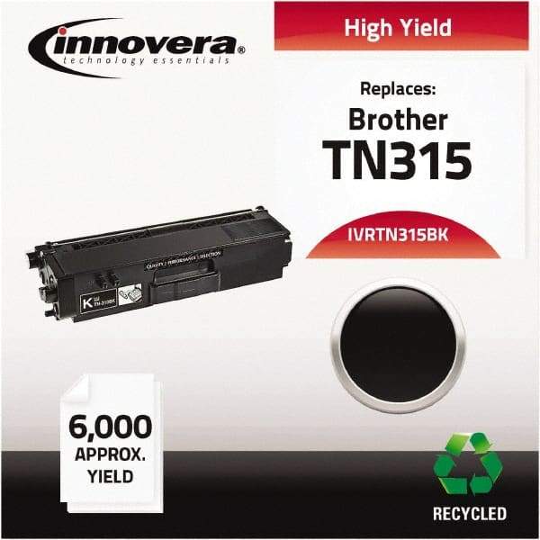 innovera - Black Toner Cartridge - Use with Brother HL-4150CDN, HL-4170CDW, HL-4570CDW, HL-4570CDWT, MFC-9460CDN, MFC-9560CDW, MFC-9970CDW - Best Tool & Supply