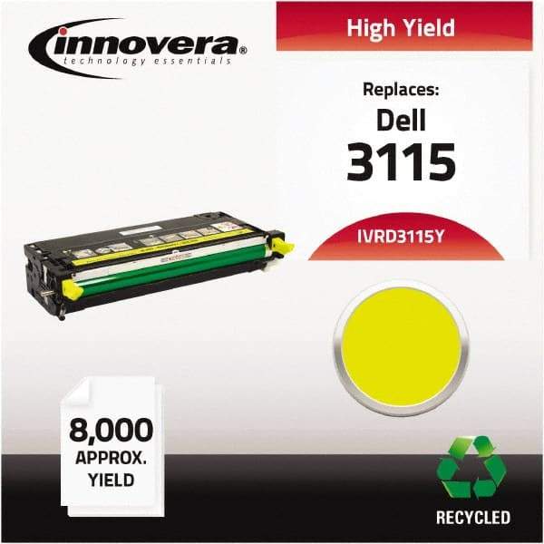 innovera - Yellow Toner Cartridge - Use with Dell 3110CN, 3115CN - Best Tool & Supply