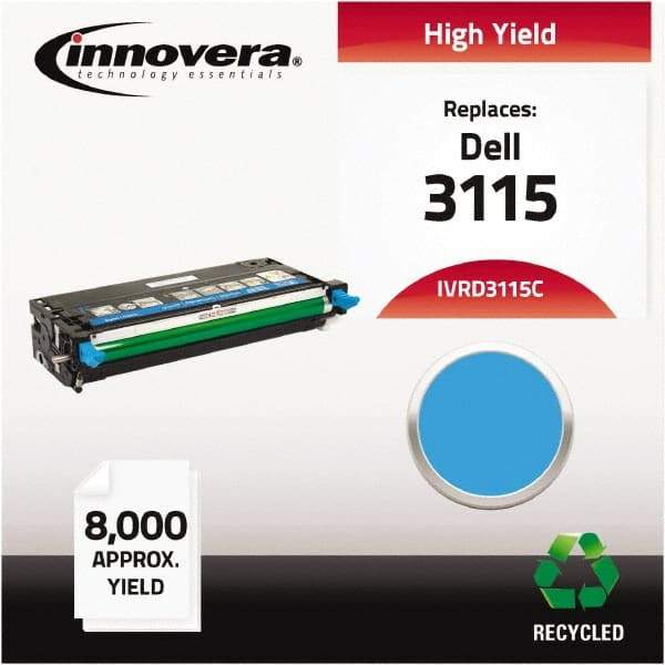 innovera - Cyan Toner Cartridge - Use with Dell 3110CN, 3115CN - Best Tool & Supply