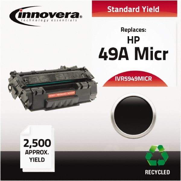 innovera - Black MICR Toner - Use with HP LaserJet 1160, 1320 - Best Tool & Supply