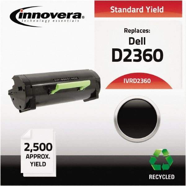 innovera - Black Toner Cartridge - Use with Dell B2360D, B2360DN, B3460DN, B3465DN, B3465DNF - Best Tool & Supply