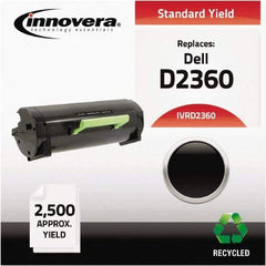 innovera - Black Toner Cartridge - Use with Dell B2360D, B2360DN, B3460DN, B3465DN, B3465DNF - Best Tool & Supply