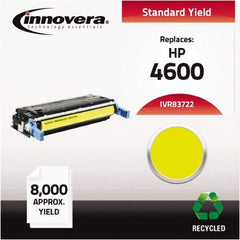 innovera - Yellow Toner Cartridge - Use with HP Color LaserJet 4600, 4650 - Best Tool & Supply