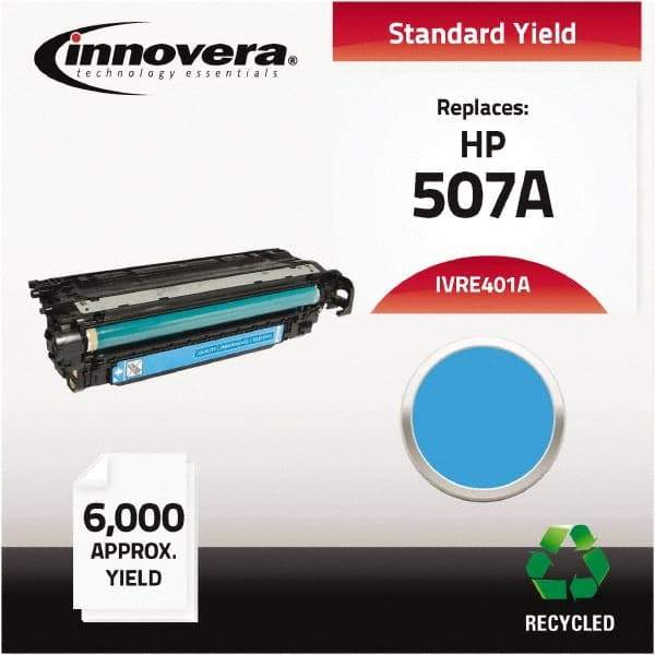 innovera - Cyan Toner Cartridge - Use with HP Color LaserJet M551n, M551dn, M551xh - Best Tool & Supply