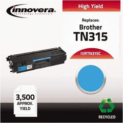 innovera - Cyan Toner Cartridge - Use with Brother HL-4150CDN, HL-4170CDW, HL-4570CDW, HL-4570CDWT, MFC-9460CDN, MFC-9560CDW, MFC-9970CDW - Best Tool & Supply