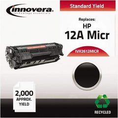 innovera - Black MICR Toner - Use with HP LaserJet 1010, 1012, 1015, 1020, 1022 - Best Tool & Supply