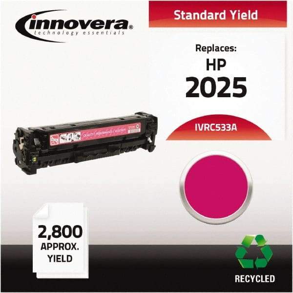 innovera - Magenta Toner Cartridge - Use with HP Color LaserJet CP2025 - Best Tool & Supply