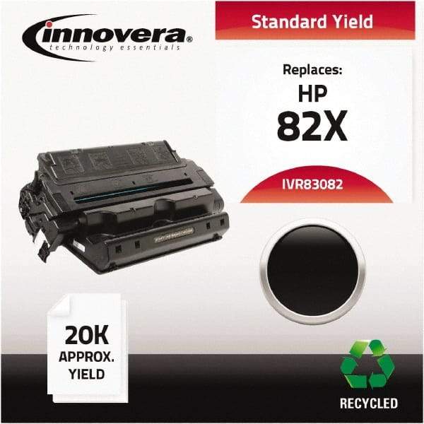 innovera - Black Toner Cartridge - Use with HP LaserJet 8100 - Best Tool & Supply