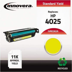 innovera - Yellow Toner Cartridge - Use with HP Color LaserJet Enterprise CP4025DN, CP4025N, CP4520, CP4525, CP4525DN, CP4525N, CP4525XH - Best Tool & Supply