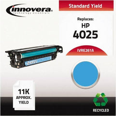 innovera - Cyan Toner Cartridge - Use with HP Color LaserJet Enterprise CP4025DN, CP4025N, CP4520, CP4525, CP4525DN, CP4525N, CP4525XH - Best Tool & Supply