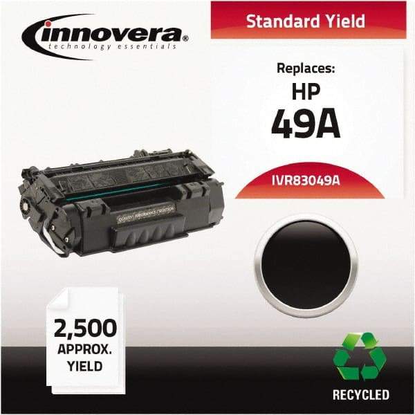 innovera - Black Toner Cartridge - Use with HP LaserJet 1320, 3390, 3392 - Best Tool & Supply