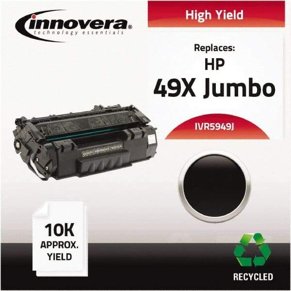 innovera - Black Toner Cartridge - Use with HP LaserJet 1320, 1320N, 1320T, 1320NW, 1320TN, 3390 AIO, 3392 - Best Tool & Supply