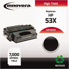 innovera - Black Toner Cartridge - Use with HP LaserJet P2015 - Best Tool & Supply