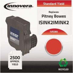 innovera - Red Ink Cartridge - Use with NeoPost IS280, Hasler IM280 - Best Tool & Supply