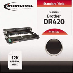 innovera - Black Drum - Use with Brother DCP-7060, 7065DN, HL-2220, 2230, 2280DW, 2240, 2240D, FAX-2840, 2940, MFC-7240, 7360N, 7460DN, 7860DW - Best Tool & Supply