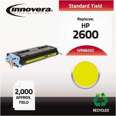 innovera - Yellow Toner Cartridge - Use with HP Color LaserJet 1600, 2600, CM1015 MFP, CM1017 MFP - Best Tool & Supply