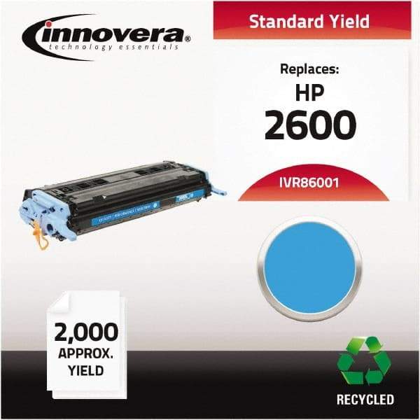 innovera - Cyan Toner Cartridge - Use with HP Color LaserJet 1600, 2600, CM1015 MFP, CM1017 MFP - Best Tool & Supply