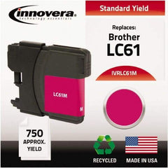 innovera - Magenta Inkjet Printer Cartridge - Use with Brother DCP-165C, 385C, 585CW, MFC-290C, 490CW, 5490CW, 6490CW, 790CW, 990CW - Best Tool & Supply