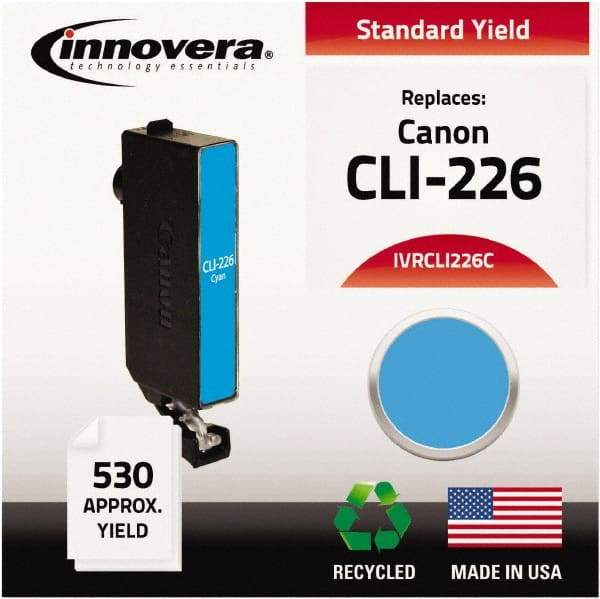 innovera - Cyan Inkjet Printer Cartridge - Use with Canon PIXMA iP4820, iX6520, MG5120, MG5220, MG6120, MG8120, MX882, MX892 - Best Tool & Supply