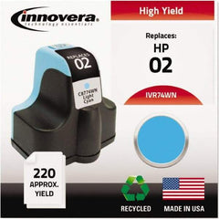 innovera - Inkjet Printer Cartridge - Use with HP Photosmart C5180, C6180, C7180, D6160, D7145, D7155, D7160, D7345, D7355, D7360, 3110, 3210, 3310, 8250 - Best Tool & Supply