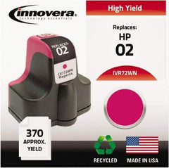 innovera - Magenta Inkjet Printer Cartridge - Use with HP Photosmart C5180, C6180, C7180, D6160, D7145, D7155, D7160, D7345, D7355, D7360, 3110, 3210, 3310, 8250 - Best Tool & Supply