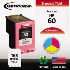 innovera - Inkjet Printer Cartridge - Use with HP Deskjet D2530, D2545, D2560, D5560, F4200, F4440, F4480, Photosmart C4640, C4650, C4680, C4795 - Best Tool & Supply