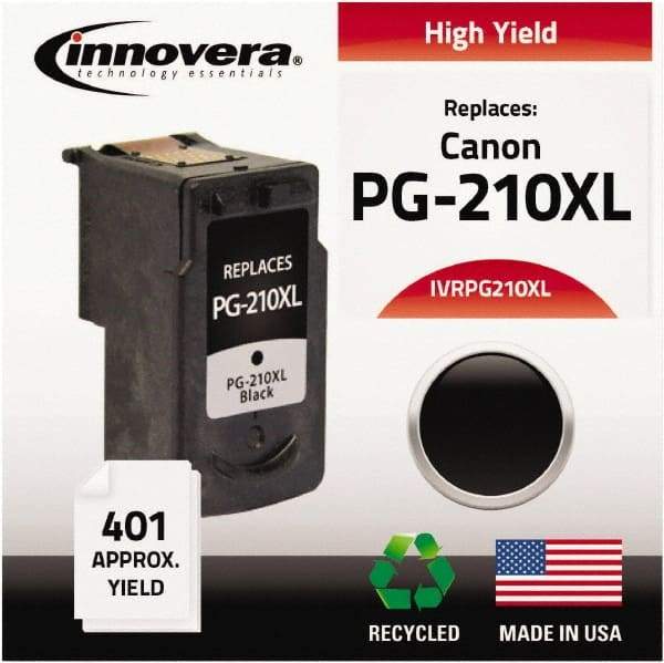 innovera - Black Inkjet Printer Cartridge - Use with Canon PIXMA iP2702, MP240, MP250, MP480, MP490, MX300, MX320, MX330 - Best Tool & Supply