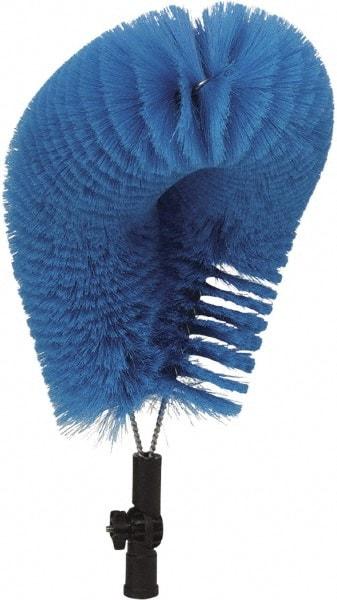 Vikan - Polyester Clean In Place Brush - 4-13/32" Bristle Length, 20" Long Head, Blue - Best Tool & Supply