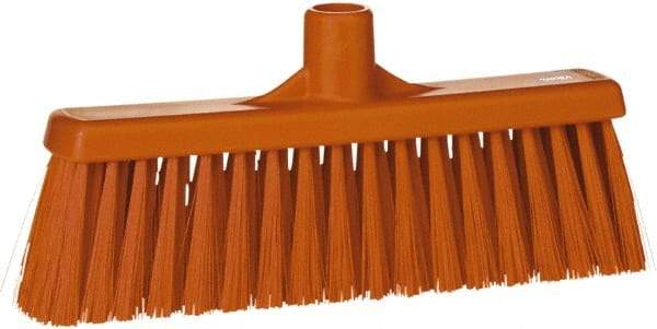 Vikan - 5-5/8" OAL Polyester Bristle Lobby Broom - 3" Bristle Length, 11" Wide - Best Tool & Supply