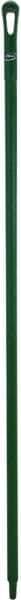 Vikan - 59 x 1-1/4" Polypropylene Squeegee Handle - European Threaded Connection, Green - Best Tool & Supply