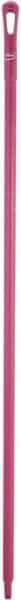 Vikan - 59 x 1-1/4" Polypropylene Squeegee Handle - European Threaded Connection, Pink - Best Tool & Supply