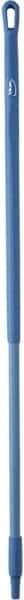 Vikan - 51 x 1-1/4" Fiberglass Squeegee Handle - European Threaded Connection, Blue - Best Tool & Supply